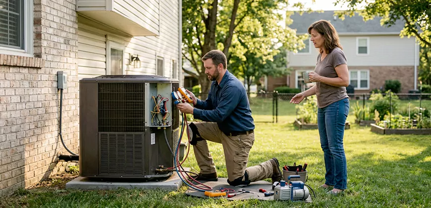 HVAC Replacement in Euless