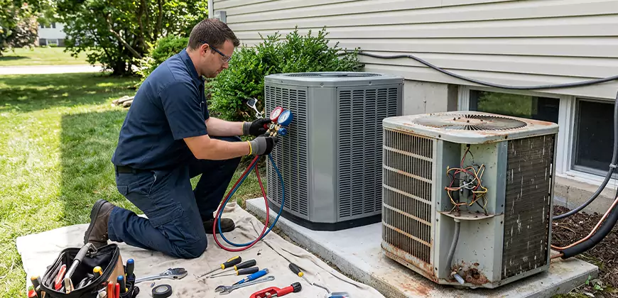 Seasonal AC Checkup in Euless