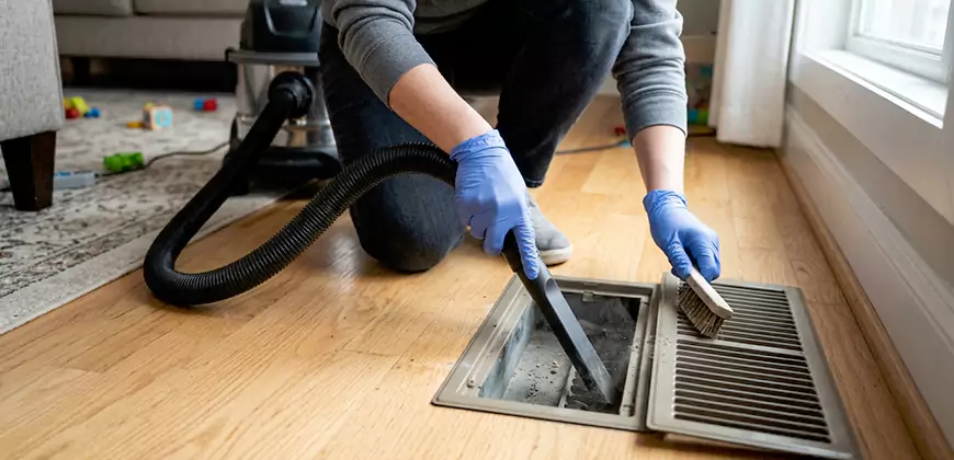 Ducted Heating Filter Cleaning in Euless