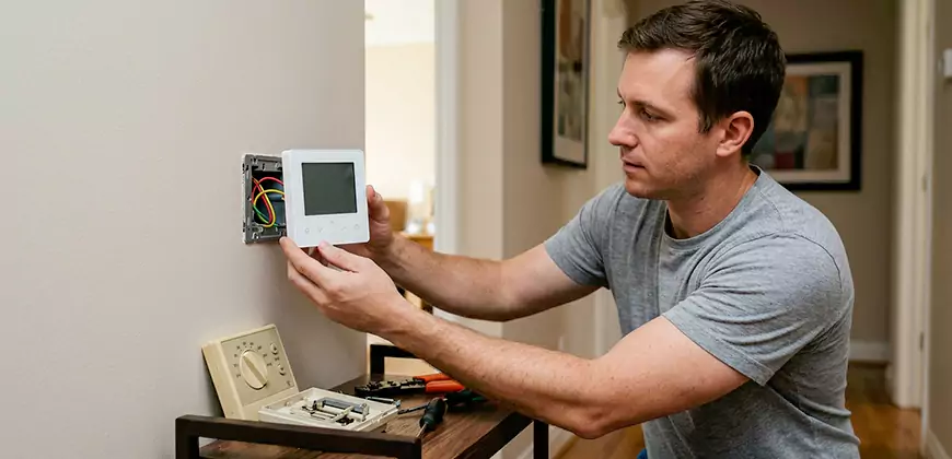 Heat Pump Thermostat Configuration in Euless